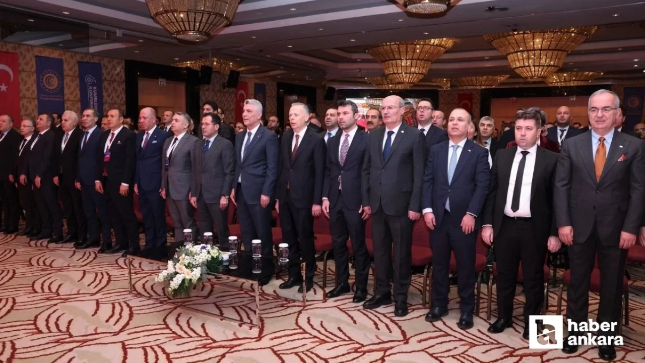 Ankara Ticaret Odası Başkanı Gürsel Baran 6. Kümelenme Konferansı'na katıldı