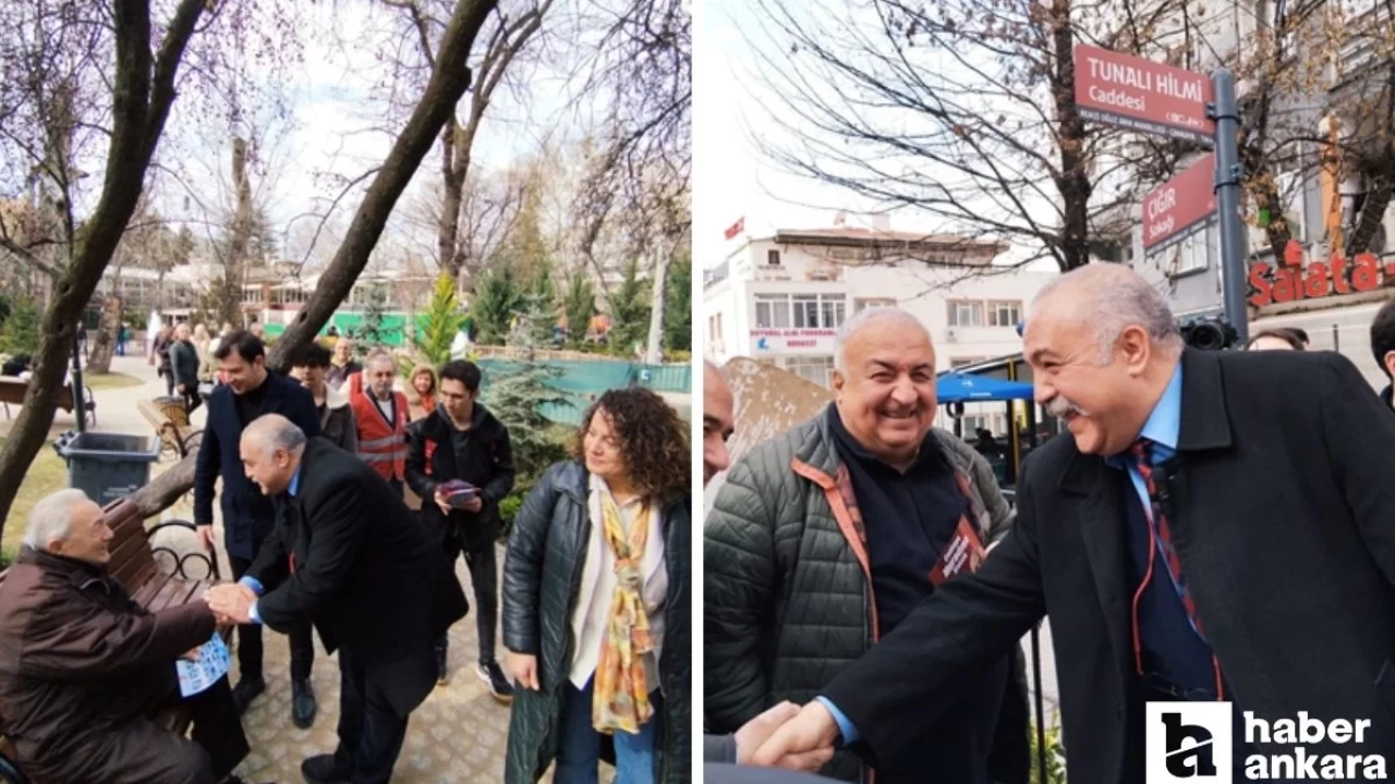 Vatan Partisi Çankaya Belediye Başkan adayı Murat Demirbaş'ın saha çalışmaları devam ediyor!