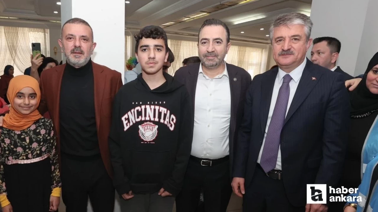 Sincan Belediye Başkanı Murat Ercan Hanımeli Konağı'nda çocuklar ile buluştu