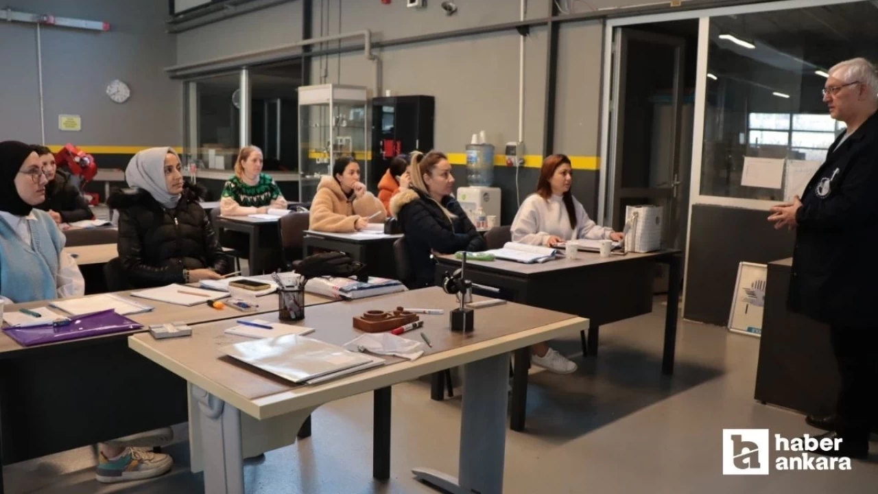 Ankara Kalkınma Ajansı kadınlar için Meslek Kazandırma Programı düzenledi