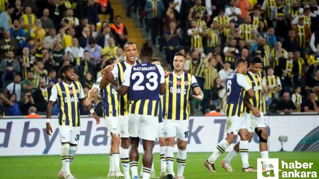 Fenerbahçe Konferans Ligi'nde kasasını doldurdu