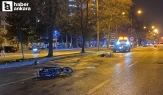 Ankara Çubuk'ta 2 motosikletin çarpıştığı kazada 3 kişi yaralandı!