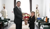 Altındağ Belediye Başkanı Veysel Tiryaki 23 Nisan'da koltuğunu 10 yaşındaki Elif'e devretti