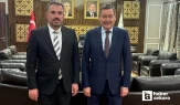 ABB eski başkanı Melih Gökçek Pursaklar Belediye Başkanı Çetin'i ziyaret etti