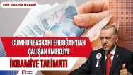 Son dakika! Cumhurbaşkanı Erdoğan'dan çalışan emekliye ikramiye talimatı