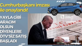 Cumhurbaşkanı imzası ile onaylandı! Yayla gibi aracım olsun diyenlere ÖTV'siz Renault Captur satışı başladı