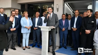 Haymana Belediye Başkanı Levent Koç vatandaşlarla toplu bayramlaşma etkinliğine katıldı
