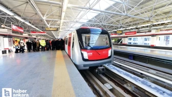Ankara'da kapatılan bazı metro istasyonları hizmete yeniden başladı