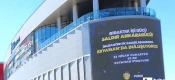 MKE Ankaragücü billboardlar yayınlayarak taraftarlarını Gaziantep FK maçına çağırdı