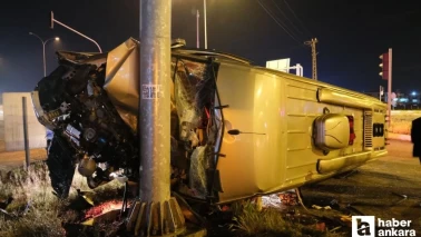 Konya’da midibüs ile panelvan çarpışması sonucu 24 kişi yaralandı