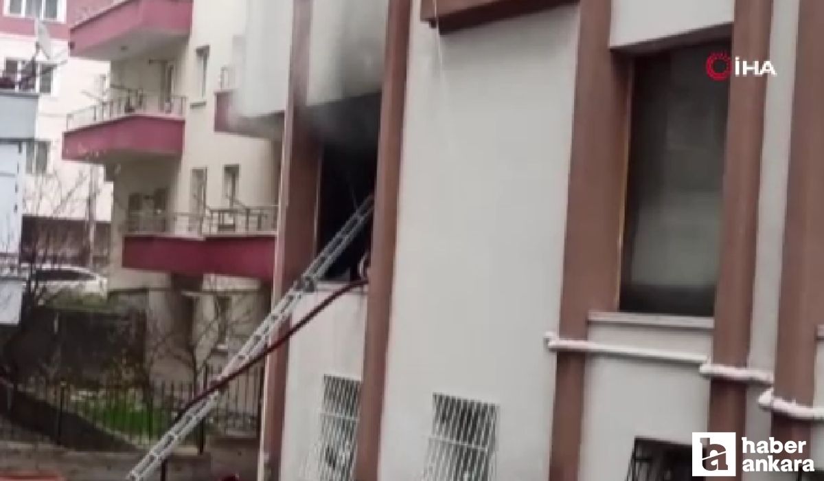 Ankara Sincan’da yangın sonrası patlama meydana geldi!