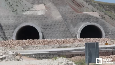 Ankara Beypazarı ile Nallıhan arasındaki tünellerin yapımında sona gelindi