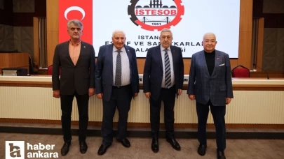TESK Başkanı Palandöken ve beraberindeki heyet İstanbul ESOB Başkanı Yılmaz'ı ziyaret etti!