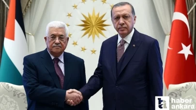 Ankara'ya önemli diplomatik ziyaret! Filistin Devlet Başkanı Mahmud Abbas Salı günü başkente gelecek