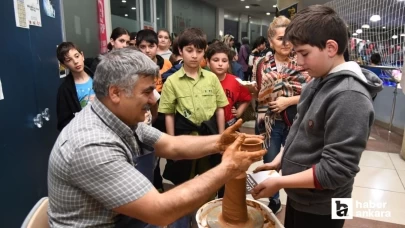 Pursaklar Belediye Başkanı Ertuğrul Çetin Ramazan eğlenceleri için çocuklara seslendi