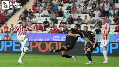 MKE Ankaragücü - Antalyaspor karşılaşması 1-1 berabere bitti!