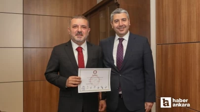 Sincan Belediye Başkanı Murat Ercan mazbatasını alarak yeni dönemine başladı
