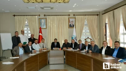 Güdül Belediye Başkanı Mehmet Doğanay ilk meclis toplantısını gerçekleştirdi