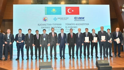 TOBB Ankara'da Türkiye - Kazakistan İş Forumuna ev sahipliği yaptı