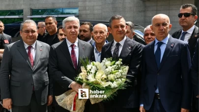 CHP Genel Başkanı Özel'den ABB Başkanı Yavaş'a ziyaret