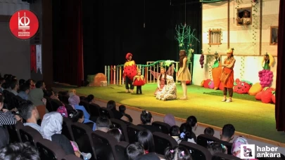 Keçiören Belediyesi Şehir Tiyatrosu perdelerini çocuklar için açtı