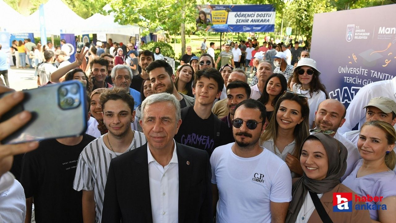 Mansur Yavaş üniversite adaylarına seslendi! Üniversite Ankara'da okunur