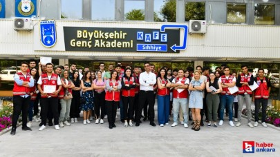 Ankara Büyükşehir Belediyesi stajyerlerine temel iş sağlığı, güvenliği ve ilk yardım eğitimi verildi