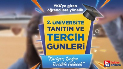 Ankara Büyükşehir Belediyesi'nin Üniversite Tanıtım ve Tercih Danışmanlığı Günleri başladı!