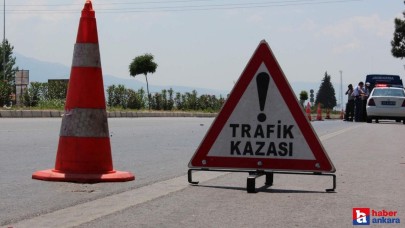 Ankara Nallıhan'da meydana gelen kaza kadının hayatını kaybetmesine neden oldu!