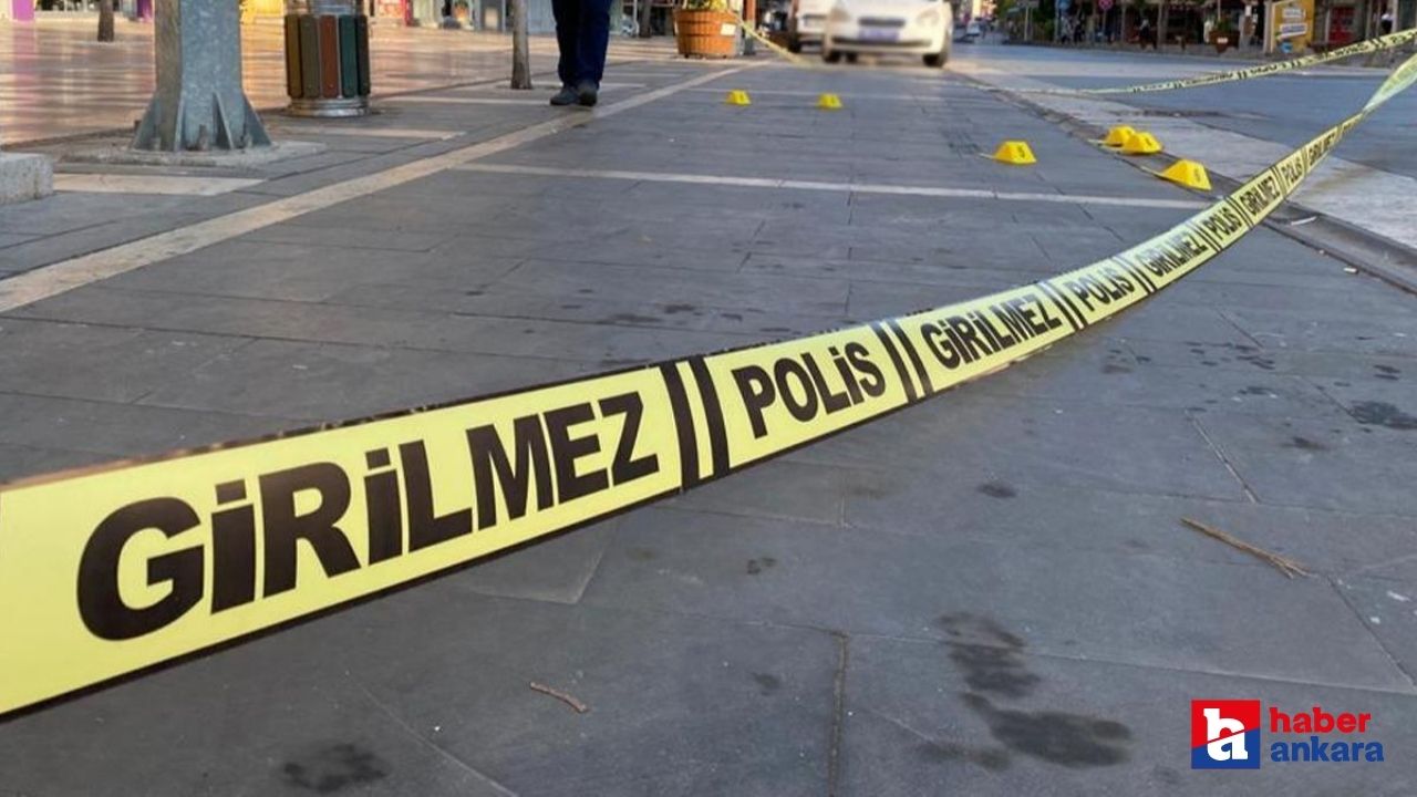 Ankara'da korkunç cinayet! Önce eşini öldürdü sonra intihar girişiminde bulundu!