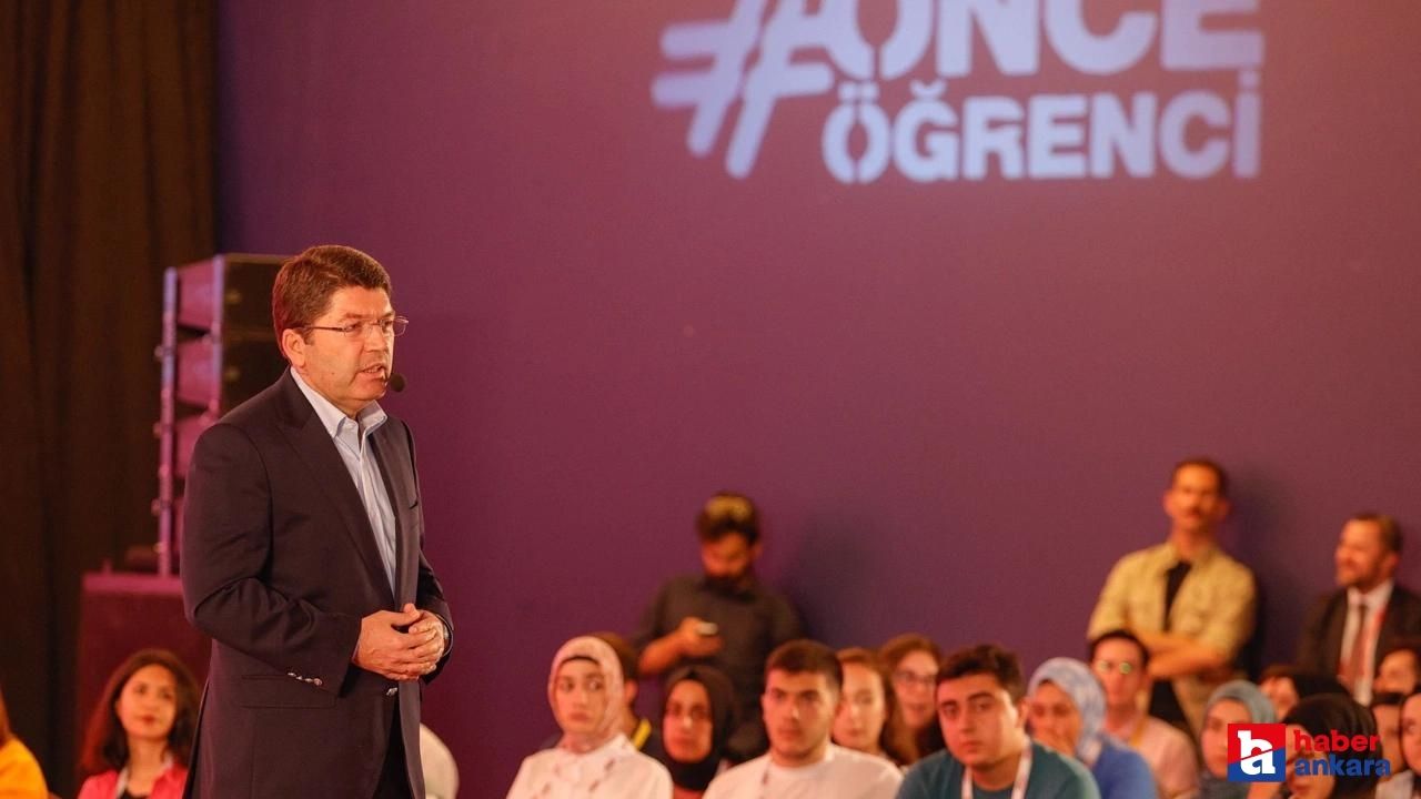 Adalet Bakanı Yılmaz Tunç, Ankara'da gençlerle buluştu