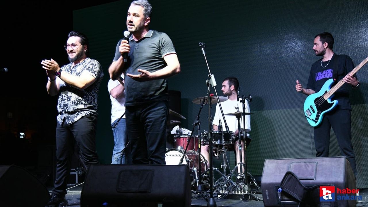 Ankara Pursaklar'da Yaz Konserlerinin finali verildi