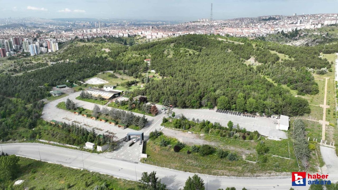 Ankara Büyükşehir Belediyesi Hacıkadın Kent Ormanı’nı yeniledi!
