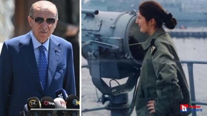 Cumhurbaşkanı Erdoğan TSK'nın ilk kadın amirali Gökçen Fırat'la ilgili konuştu!