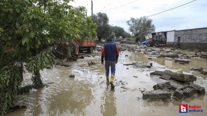 Ankara'da şiddetli yağışlar sonucu bir mahalle sel felaketi ile sarsıldı!