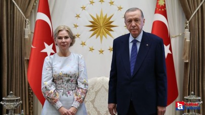 Cumhurbaşkanı Erdoğan, İsveç Büyükelçisi Malena Mard ile bir araya geldi!