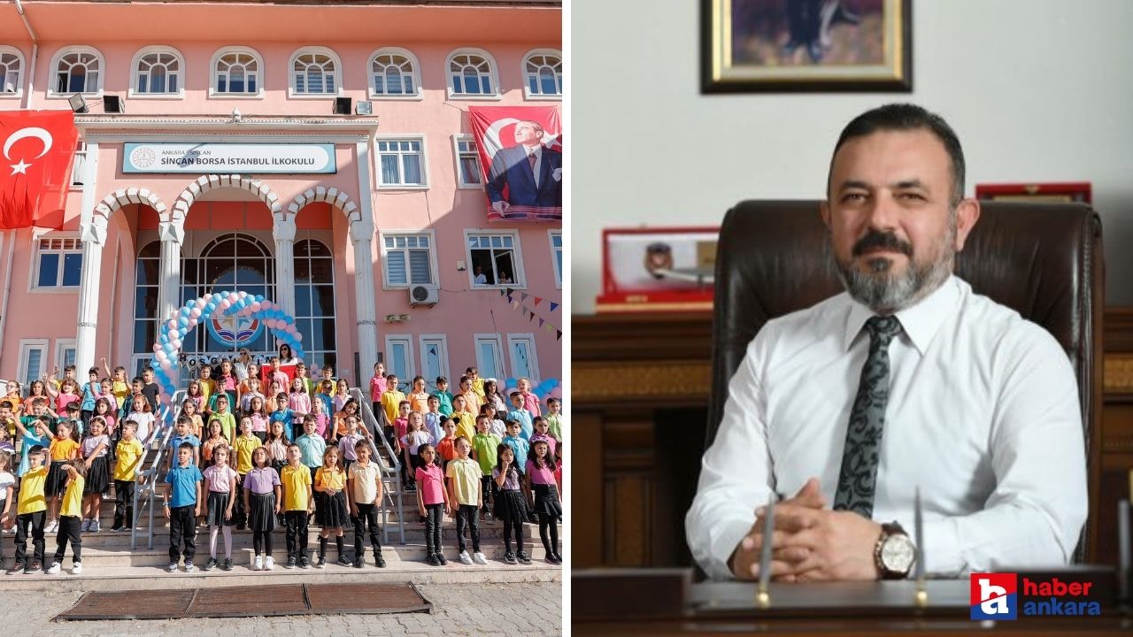 Sincan Belediye Başkanı Ercan'dan yeni eğitim yılına özel mesaj!