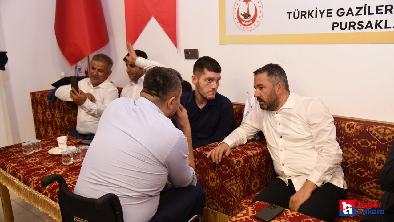 Pursaklar Belediyesi Şehit Aileleri ve Gaziler için anlamlı bir buluşma gerçekleştirdi!