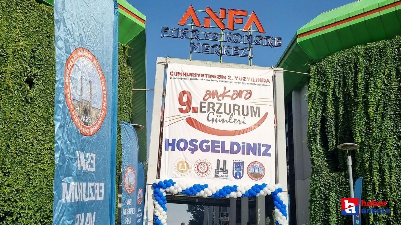Ankaralılar damak çatlatan lezzetleriyle Erzurum Günleri'ni sakın kaçırmayın!