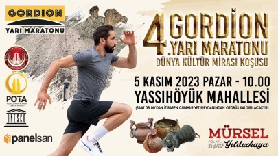 Polatlı Belediyesi 4. Uluslararası Gordion Yarı Maratonu Dünya Kültür Mirası Koşusu'nu duyurdu!
