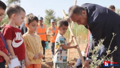TÜRSİAD, Kahramankazan'da 2 bin fidanla hatıra ormanı oluşturdu