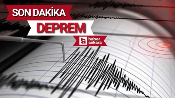 Son Dakika AFAD duyurdu! Tokat'ta 5,6 büyüklüğünde deprem meydana geldi