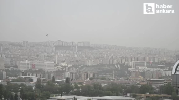 Toz taşınımı devam ediyor mu, bugün Ankara'da hava nasıl olacak?