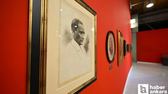 Karanlıkta Akan Bir Yıldız Mustafa Kemal Atatürk sergisi Ankara'da ziyarete açıldı