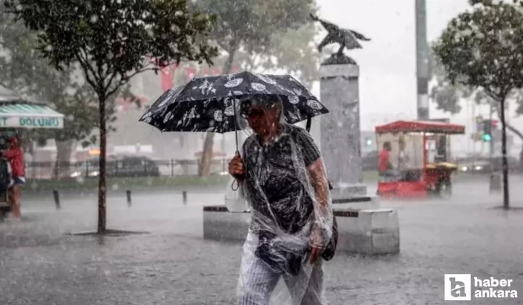 MGM Ankara'da yağmur beklendiğini duyurdu
