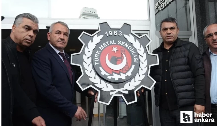 Türk Metal Sendikası Ankara'da eylem yaptı