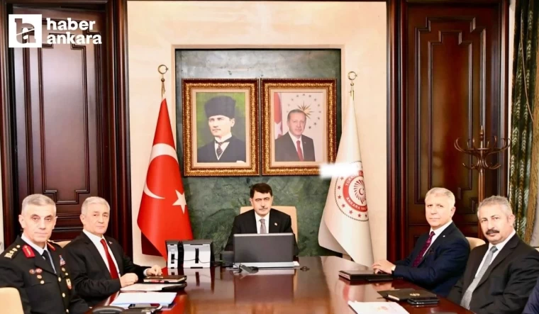 Ankara Valisi Şahin, seçim güvenliği toplantısı yaptı!