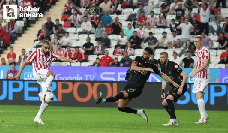 MKE Ankaragücü - Antalyaspor karşılaşması 1-1 berabere bitti!
