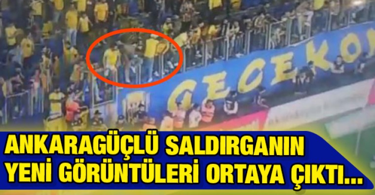 Ankaragüçlü saldırganın Beşiktaş maçında sahaya atladığı anlar ortaya çıktı!