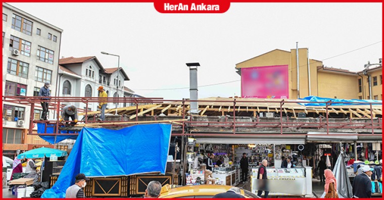 Tarihi Anafartalar Belediye Çarşısı yenileniyor!